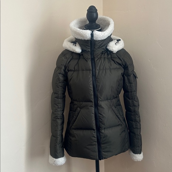 Bloomingdales-Aqua Down Jacket with Removable Hood. - Picture 5 of 16